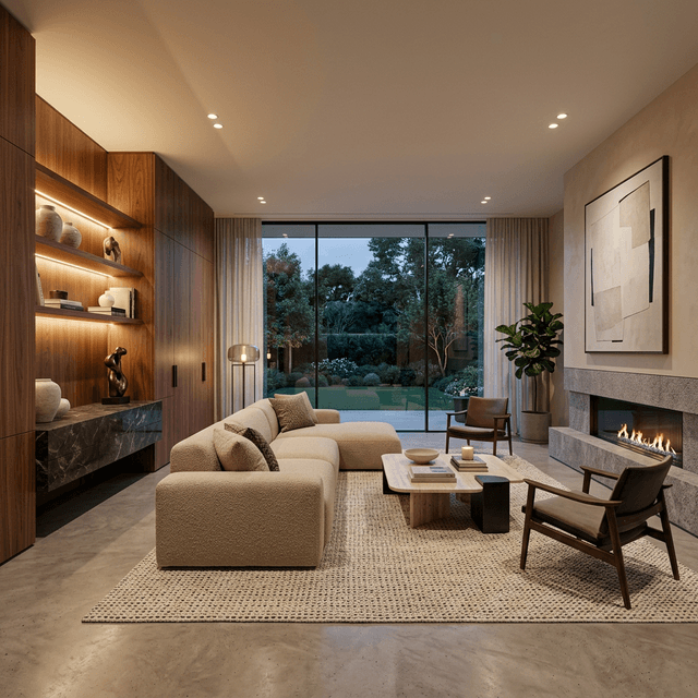 Interior de luxo com móveis sob medida em Campinas